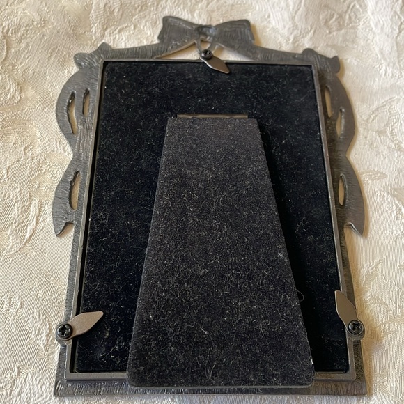 Baby child play Teddy bears 5”x3.5” pewter picture frame - Picture 6 of 7